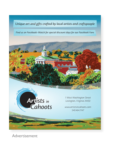 Artists in Cahoots - Advertisement